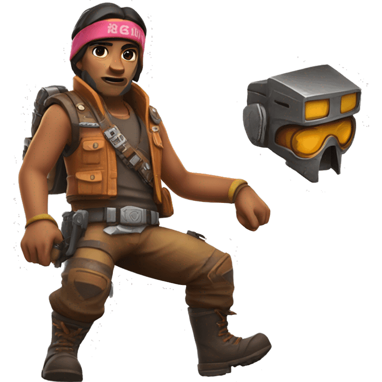 Kevin Gabor in renegade raider skin emoji