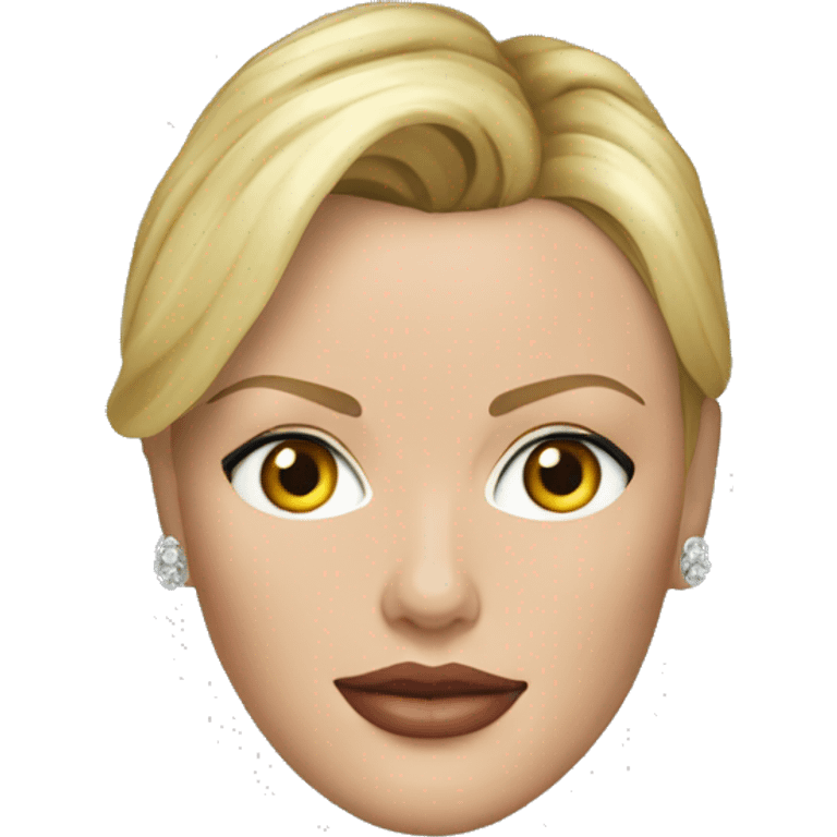 ultra realistic charlize theron wearing shirt emoji