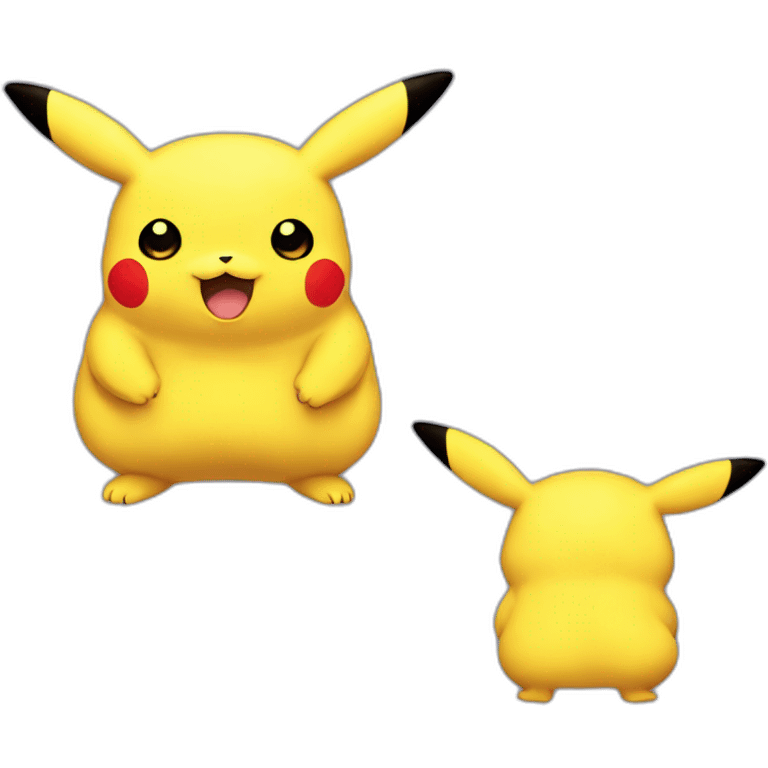 Fat Pikachu  emoji