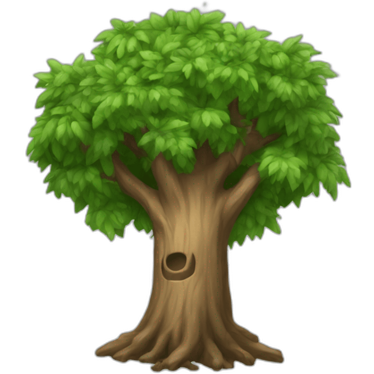 Arbre cassé emoji