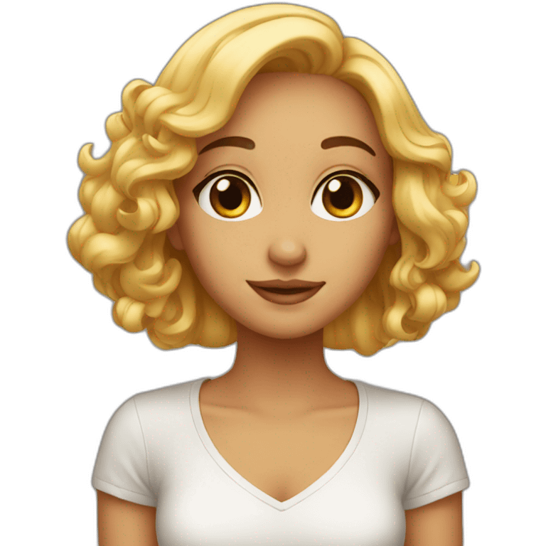 beautiful girl  emoji