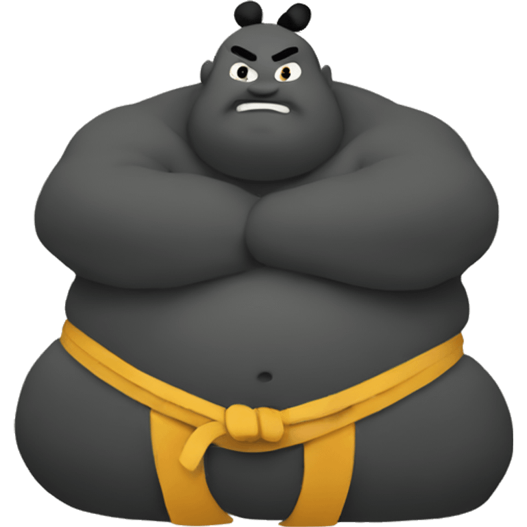 Sumo shadow emoji