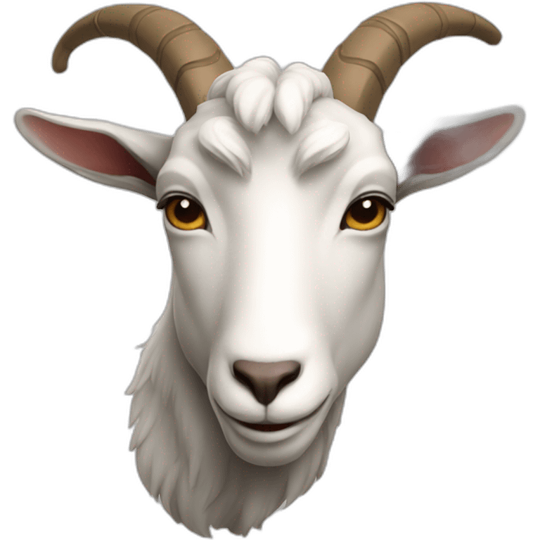 The goat emoji