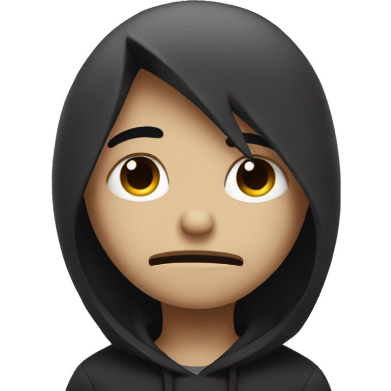 Depressed emo emoji