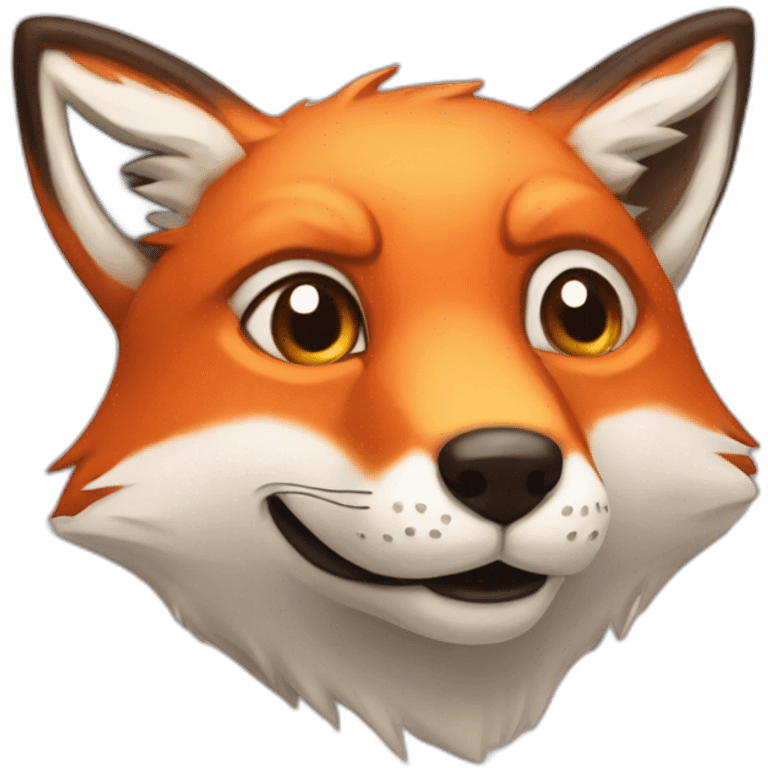 based and redpilled fox emoji