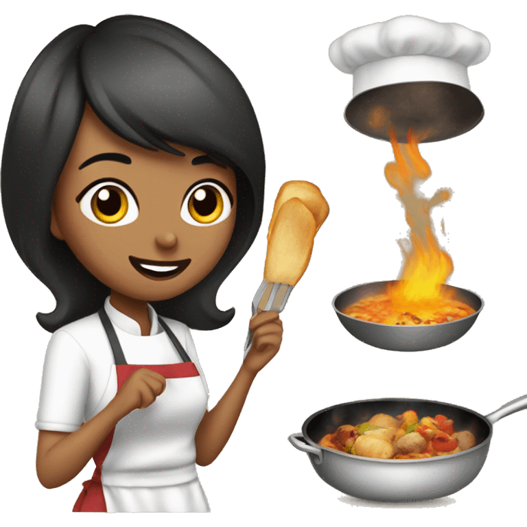 nara smith cooking emoji