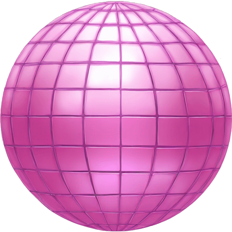 baby pink disco ball emoji