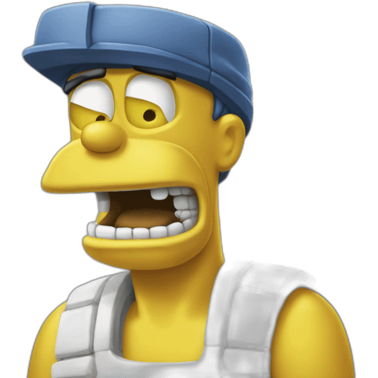 caca mangeant homer emoji