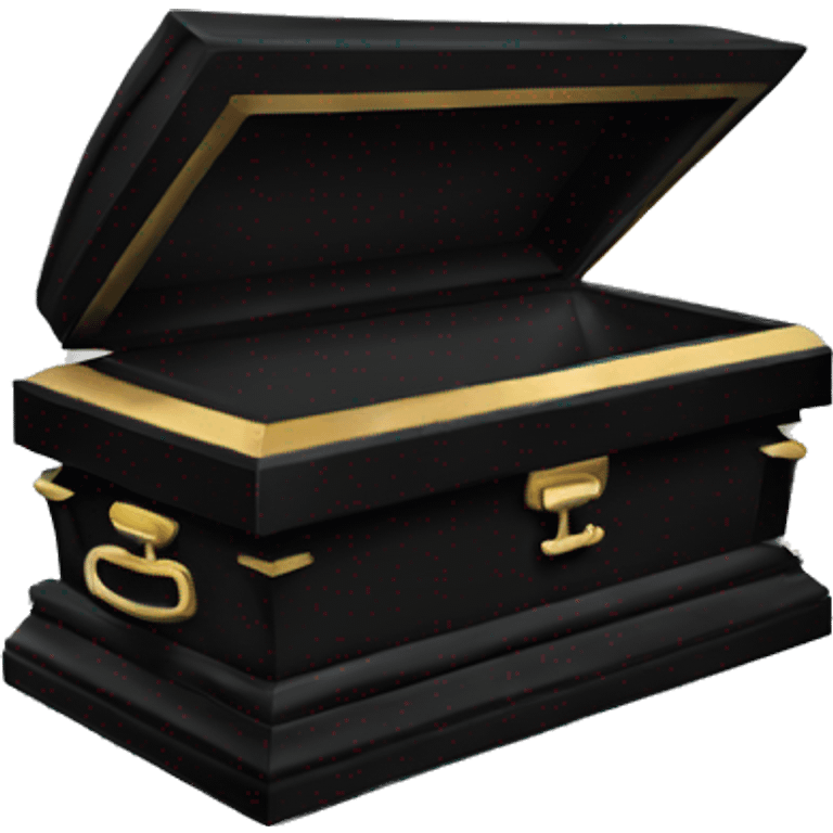 Black Casket  emoji