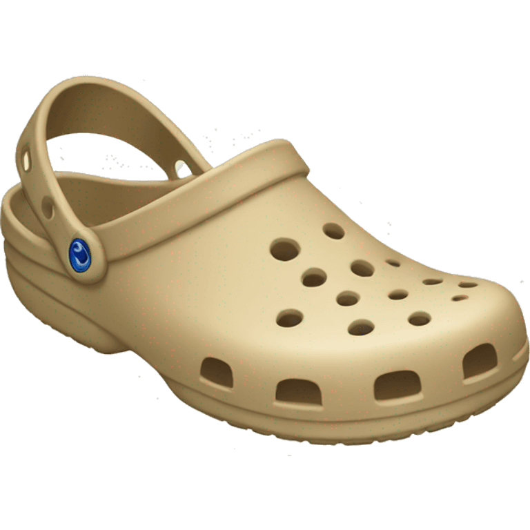 Beige Crocs  emoji