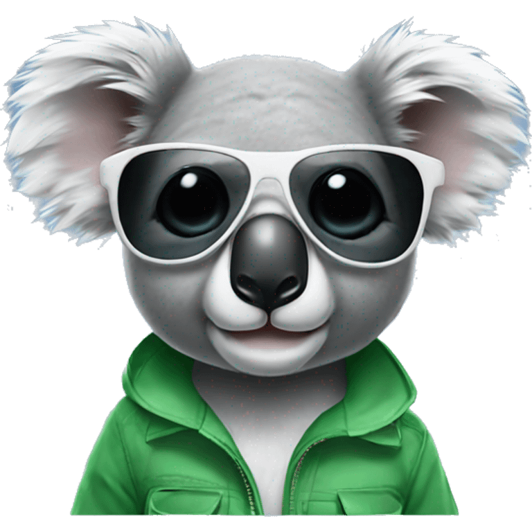 Koala with sunglasses  emoji