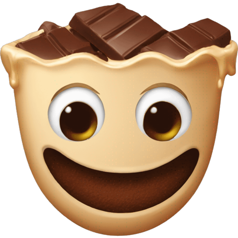 Bar de chocolat buts emoji