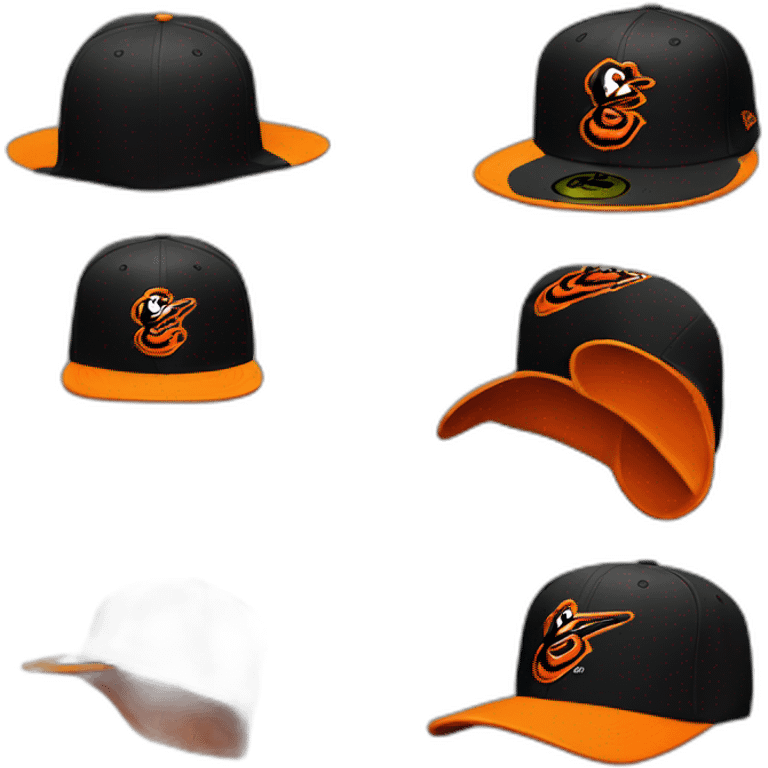 Baltimore Orioles hat emoji