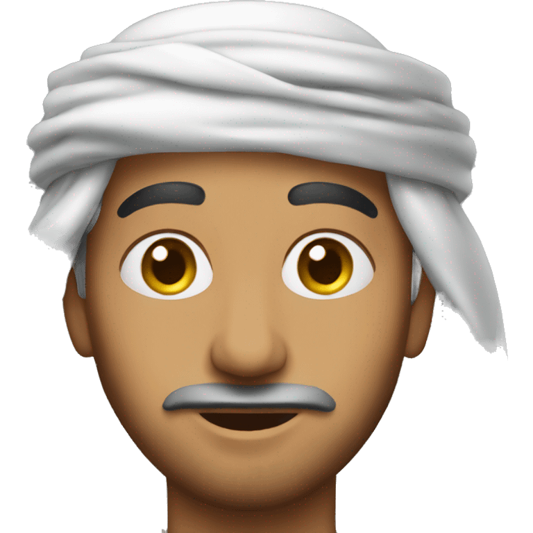 Arab man emoji