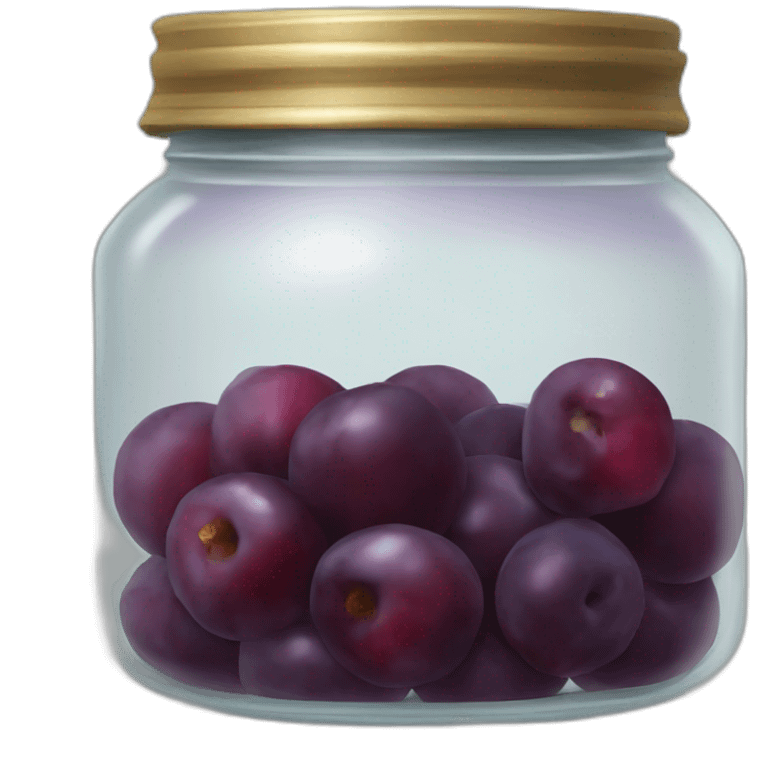 jar of vietnamese dried plum emoji