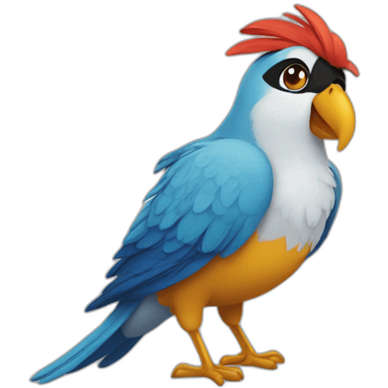 Pajaro loco disney emoji