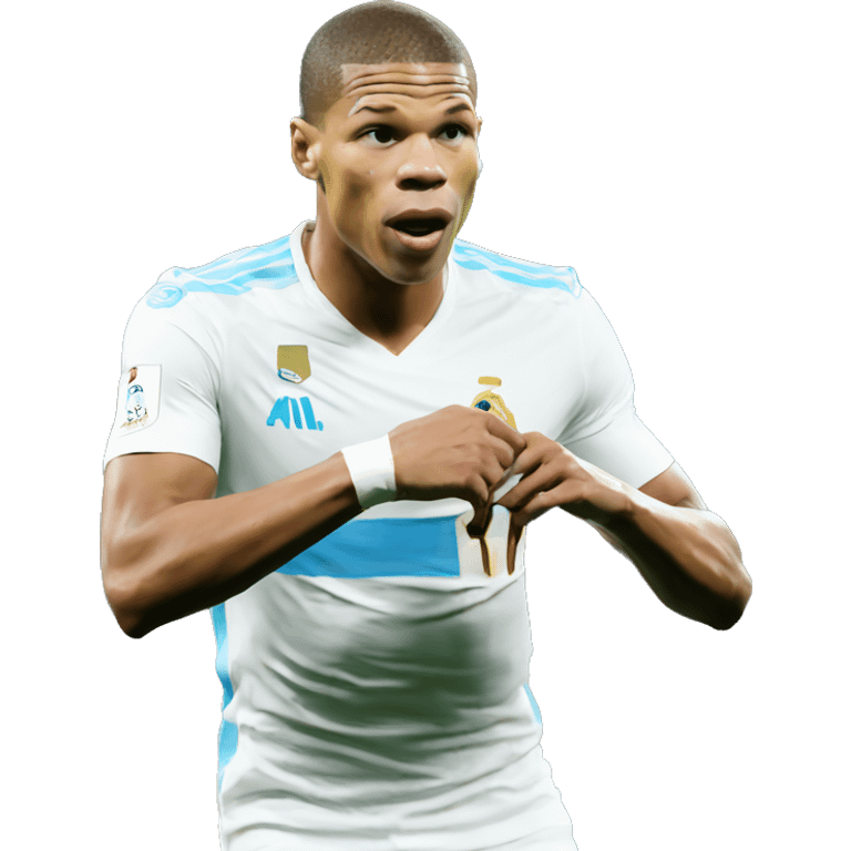 Mbappé eat olympique of marseille emoji