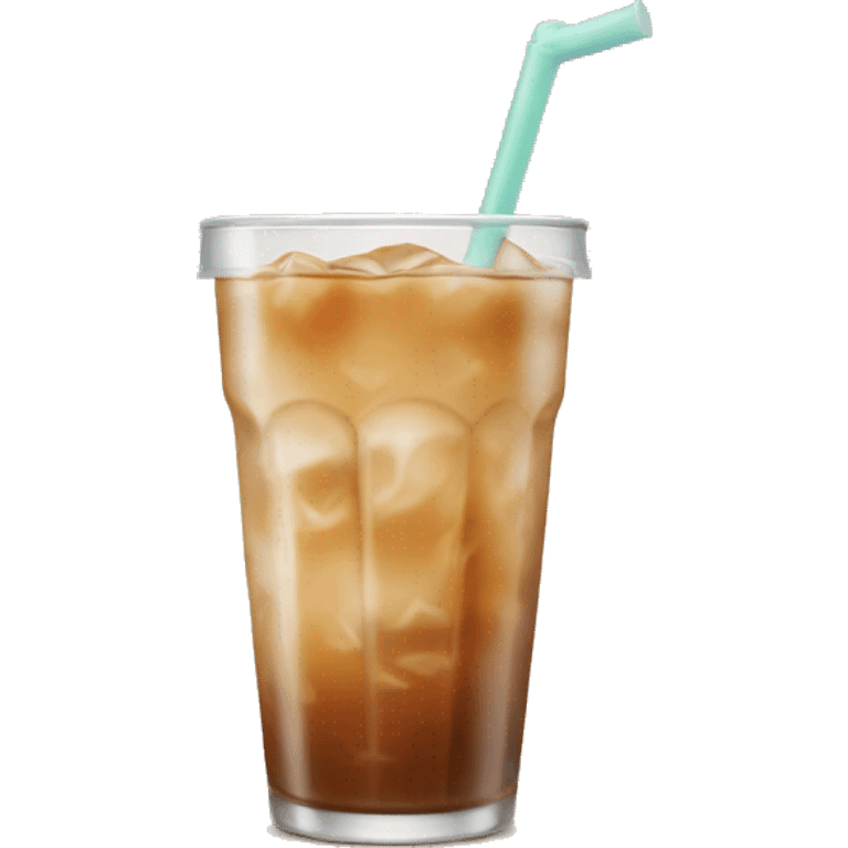 Iced chai tea emoji