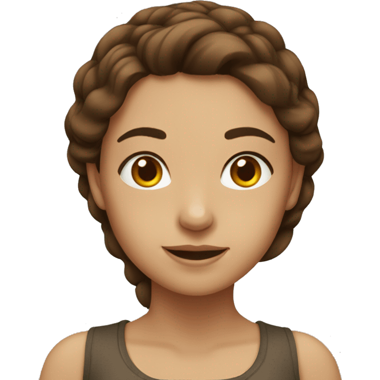 turkish girl with brown hair emoji