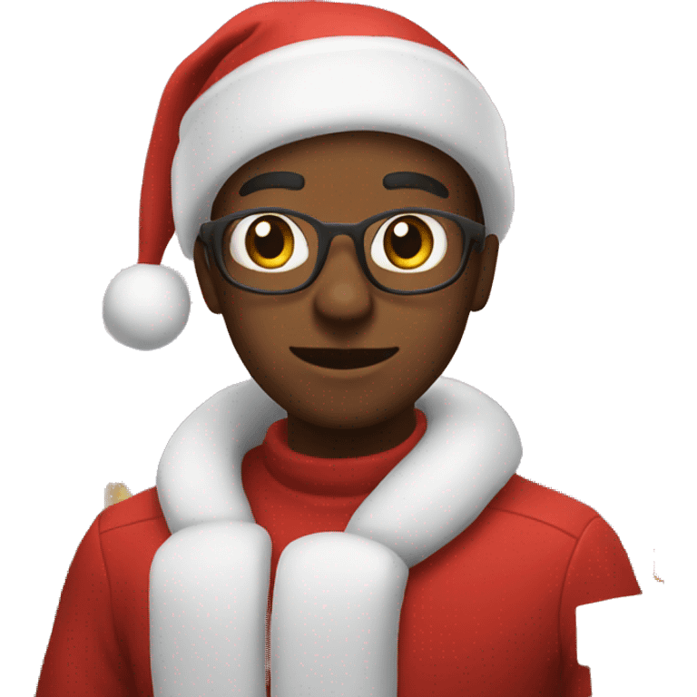 Christmas vibes emoji