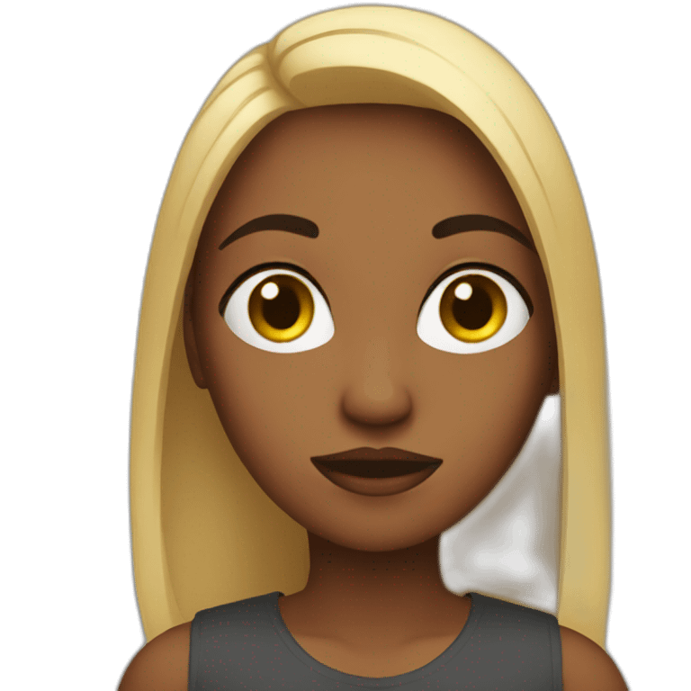 woke girl emoji