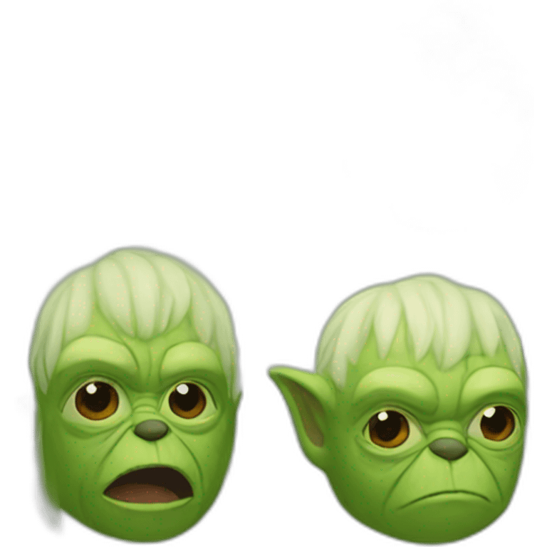 Yoda Birthday party emoji