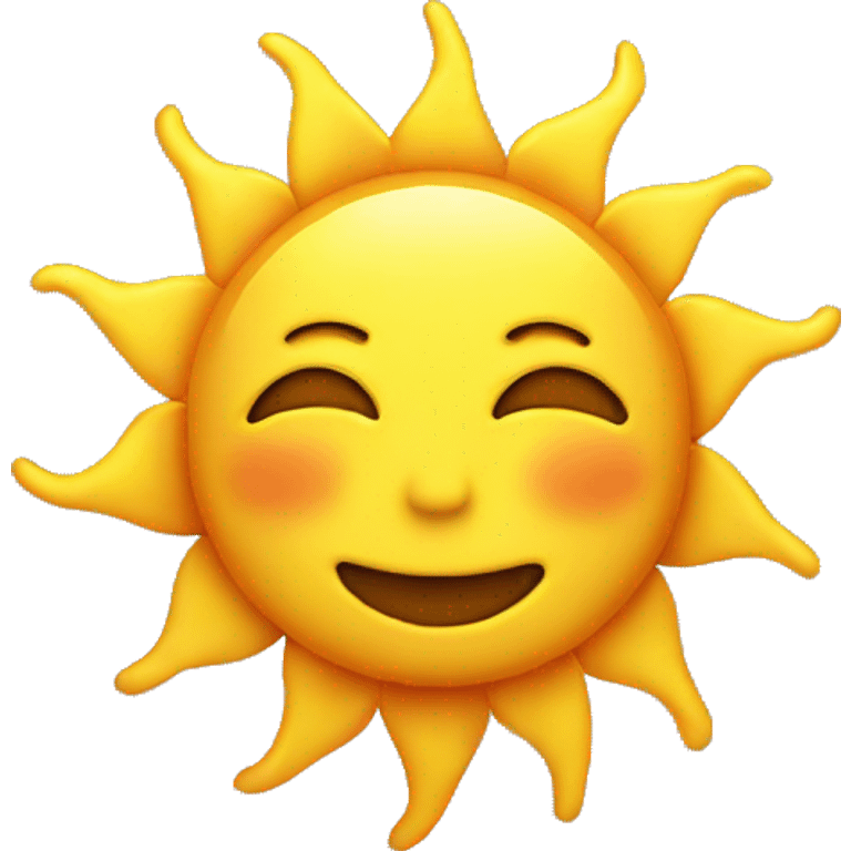 Sun emoji