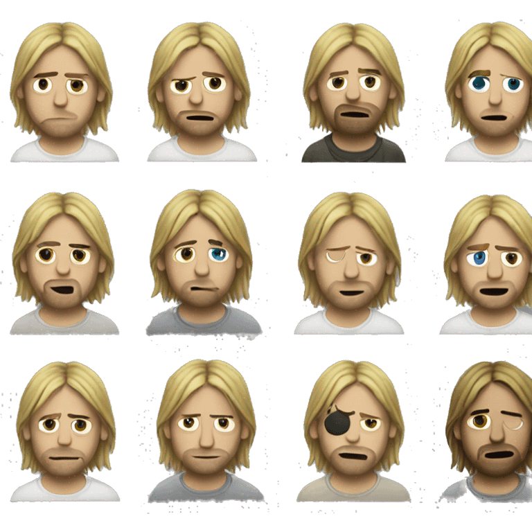 Kurt cobain emoji