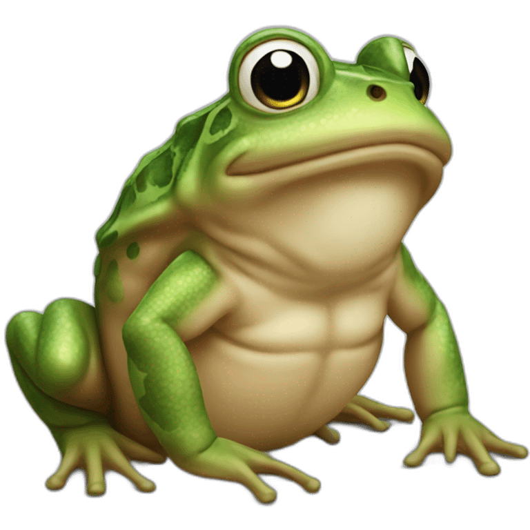 toad avec des muscles emoji