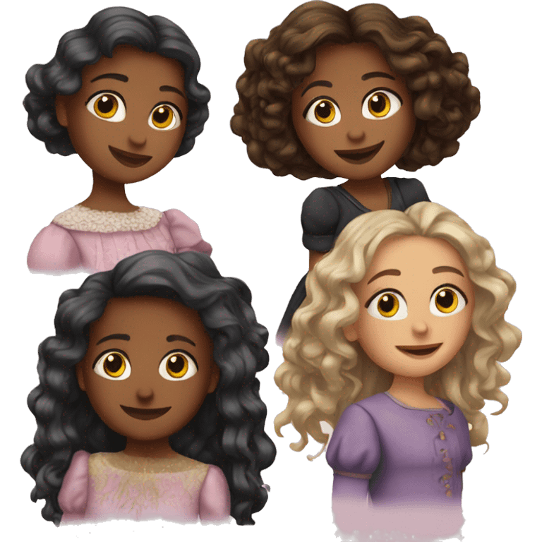 Meninas  emoji