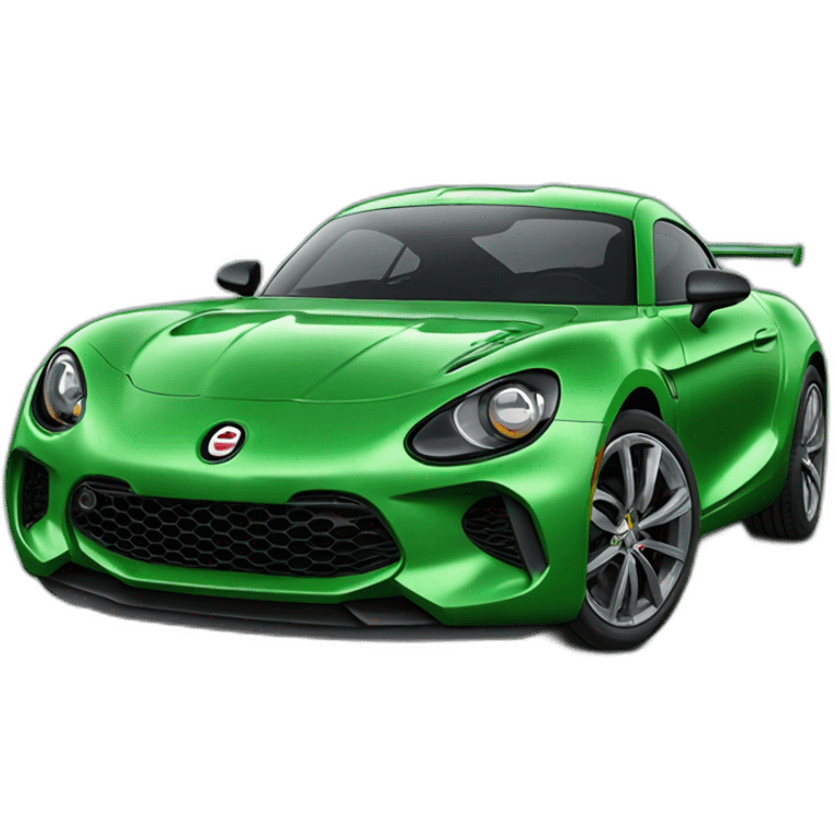 2017 green alpine a110 emoji