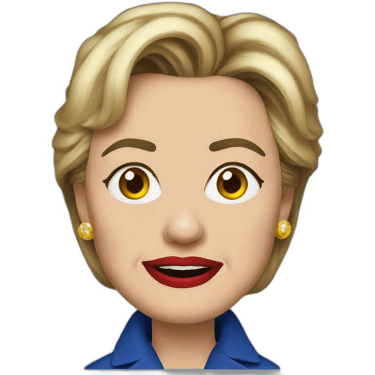 Hillary-clinton-ugly emoji