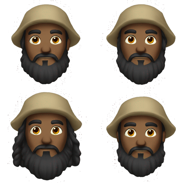 Blackbeard writing emoji