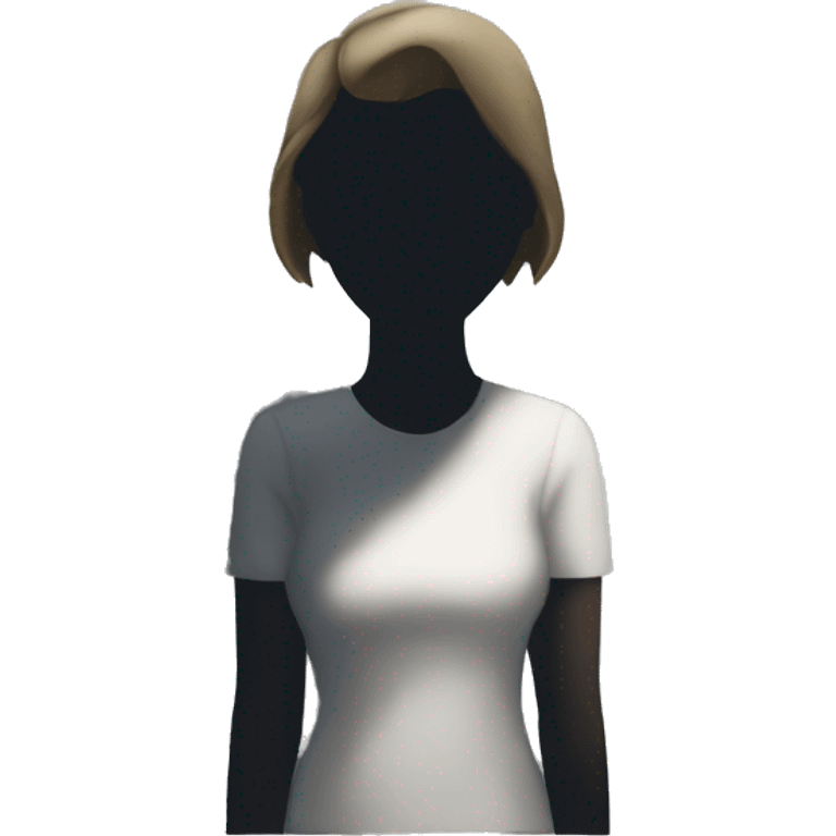 Sara shadow figure  emoji