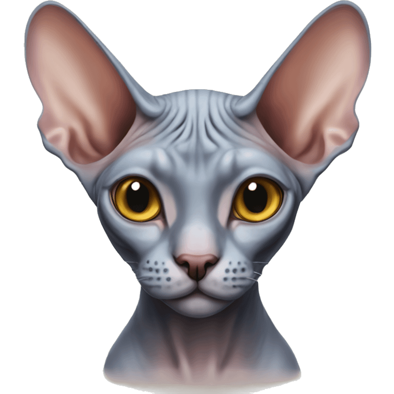 Sphynx cat emoji