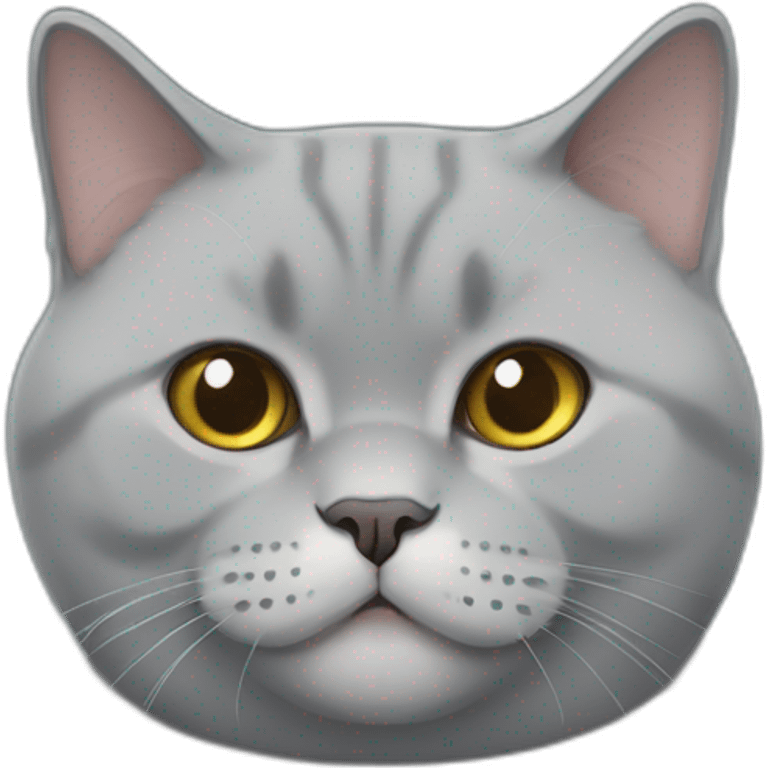 British shorthair king emoji