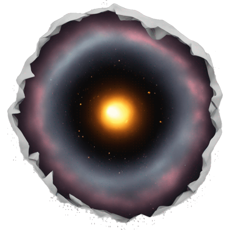 a black hole emoji