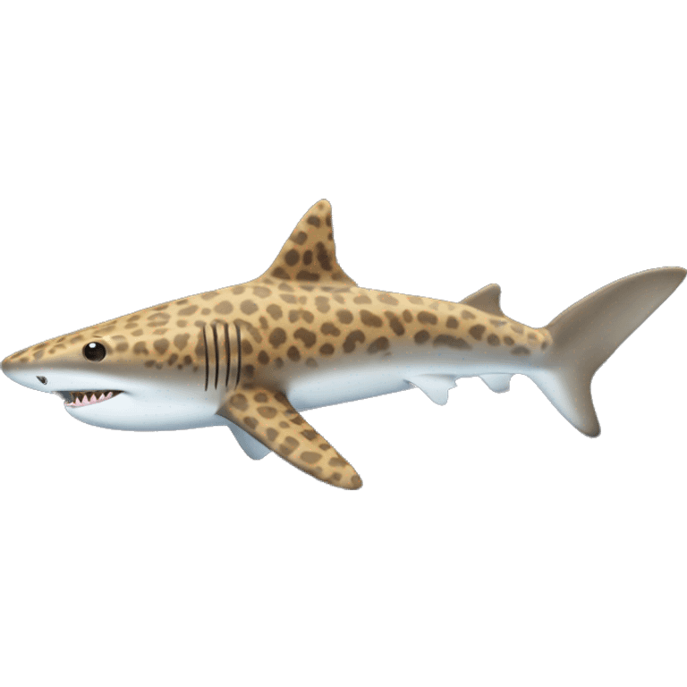 Leopard shark emoji