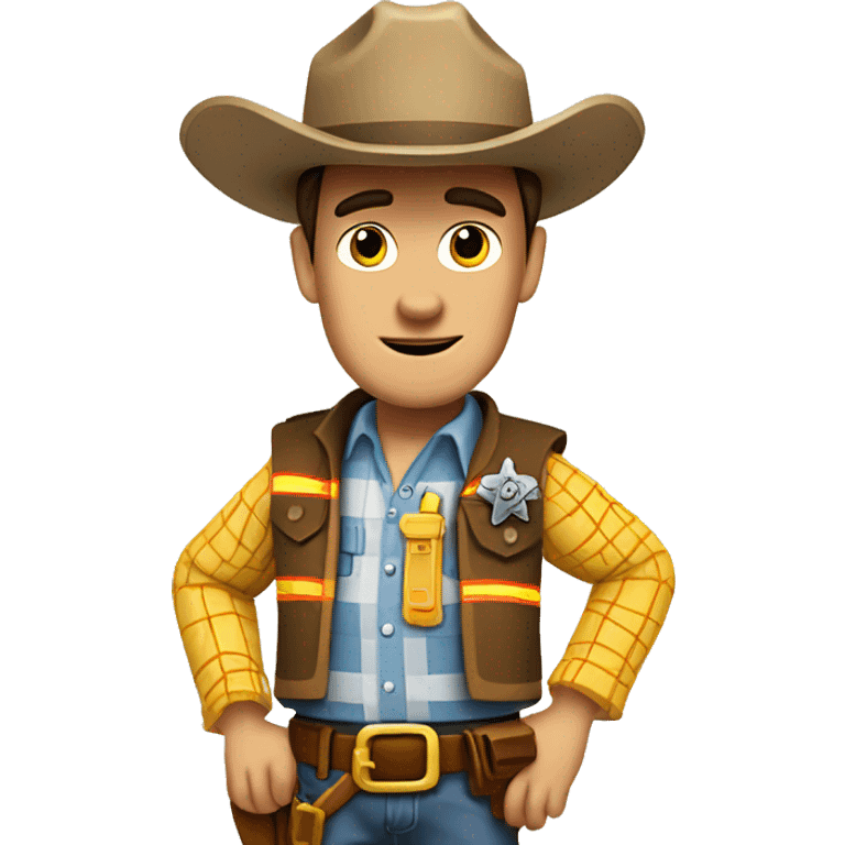 sheriff woody of construction site emoji