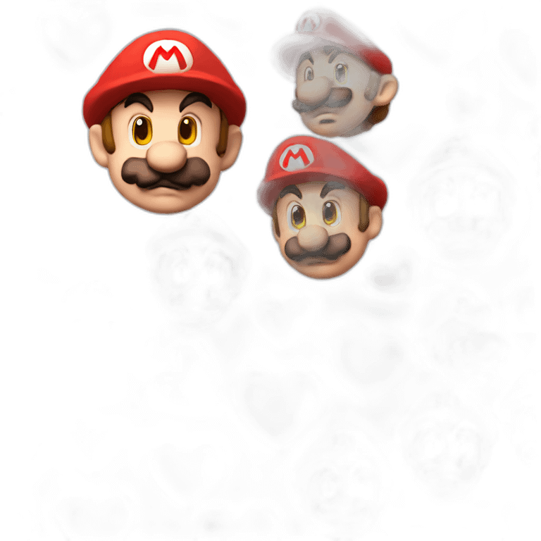 Mario Bros Hearts emoji