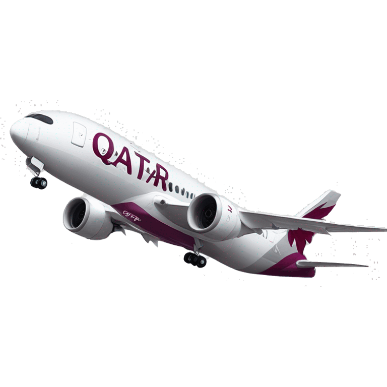 boeing 787 qatar airways emoji