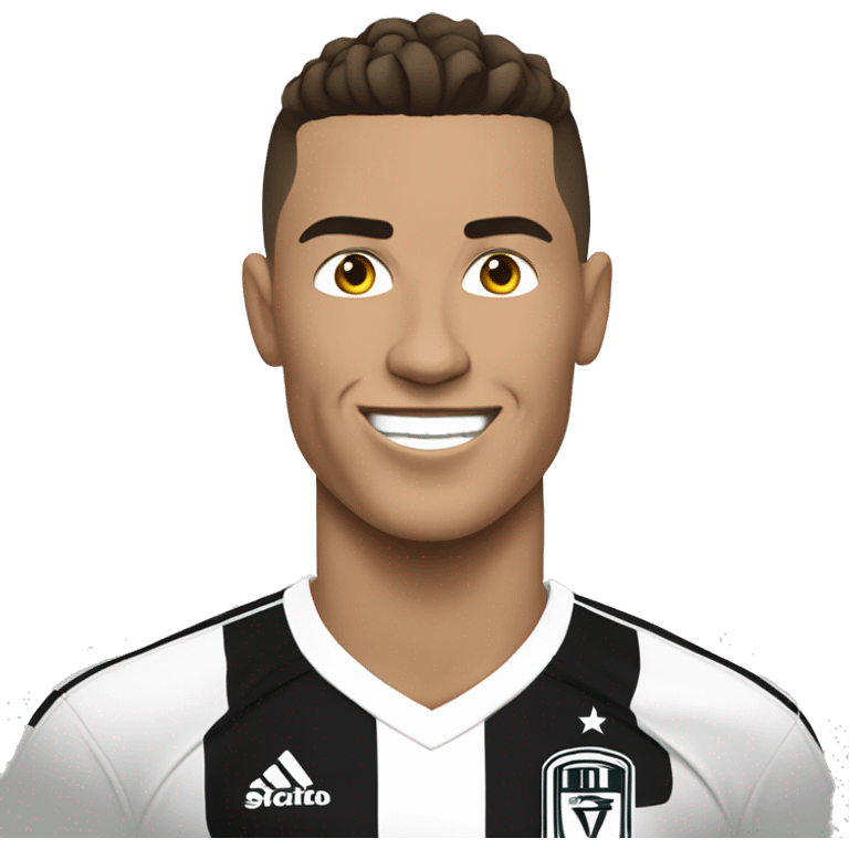 Ronaldo with siu celebration  emoji