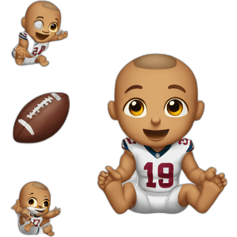 baby touchdown emoji