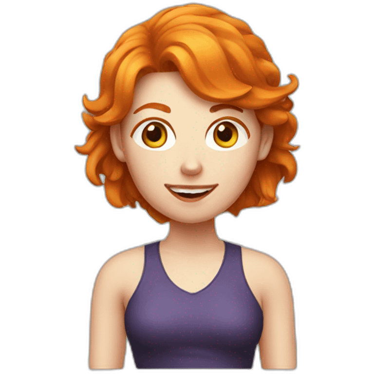 ginger game girl emoji