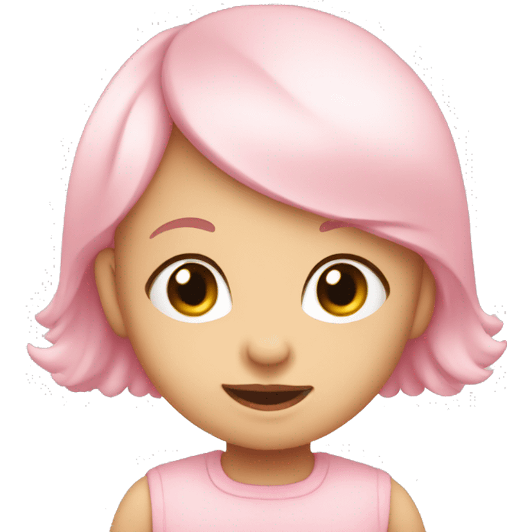 Baby pink emoji