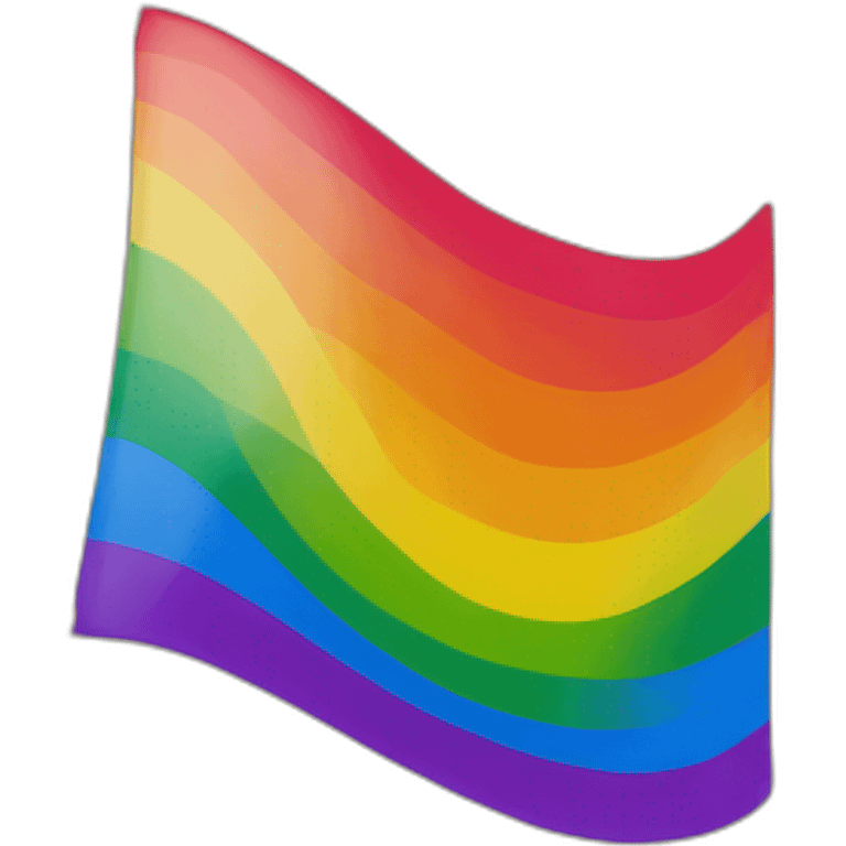 Drapeau lgbt emoji