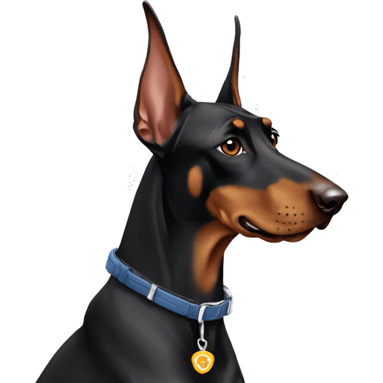 Doberman￼ emoji