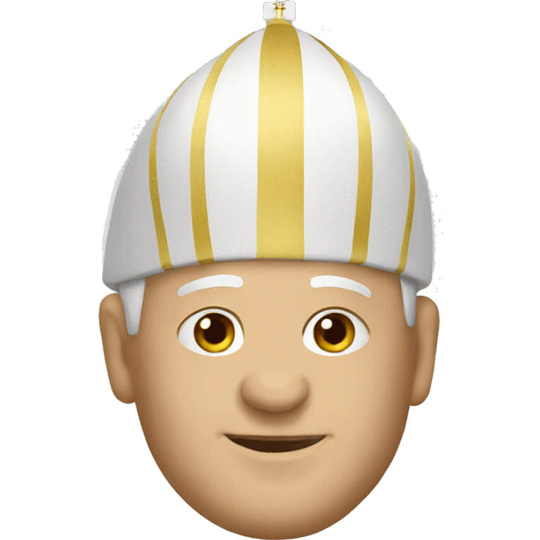 The pope emoji