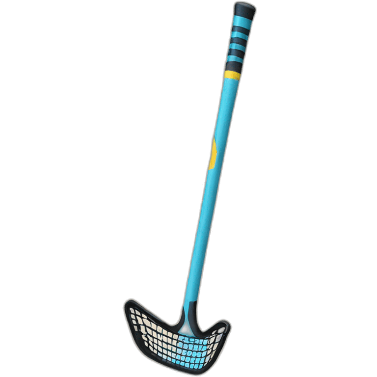 Floorball hockey stick emoji