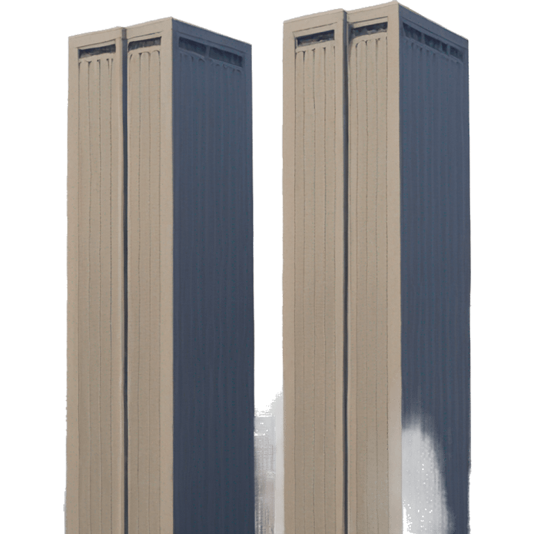 Twin towers emoji